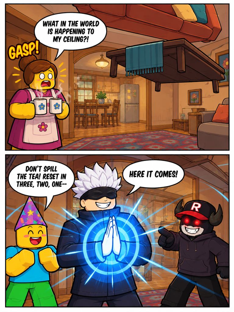 Living Room Levitation (page 3 of 4)