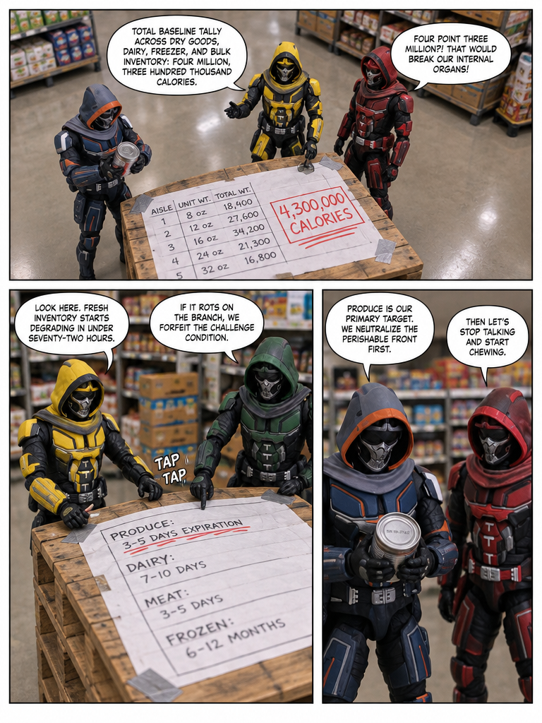 The Four Million Calorie Grocery Challenge (page 2 of 4)