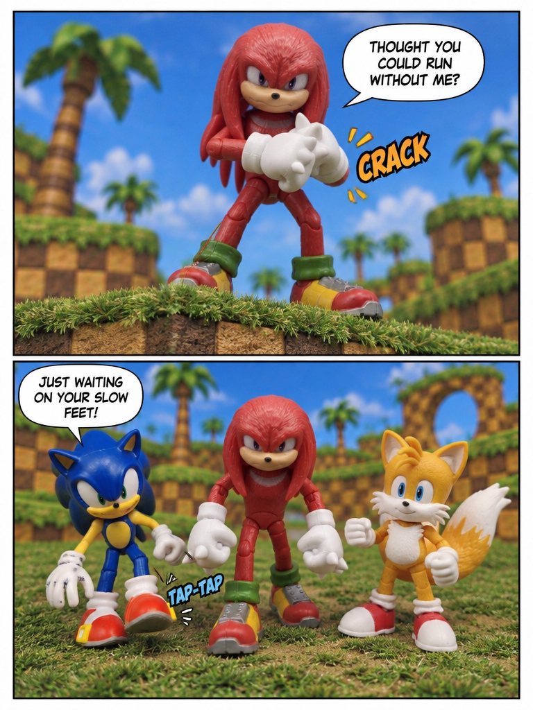 Trio Reunited on the Green (page 3 of 4)