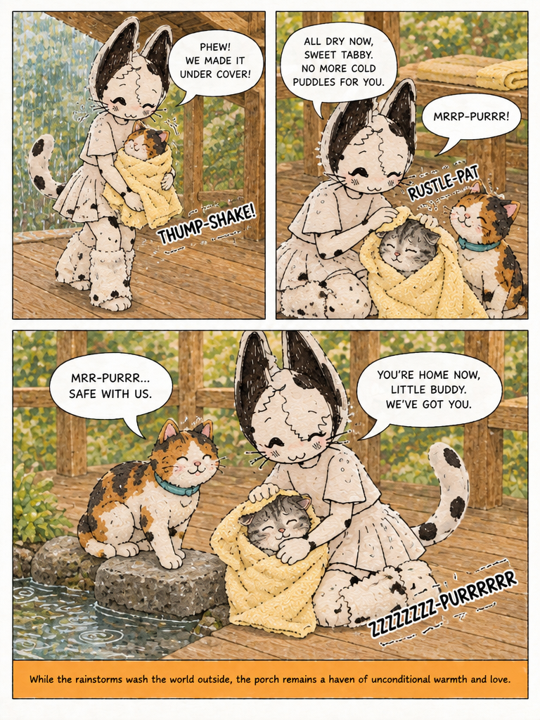 A Blanket for Three in the Rain (page 4 of 4)