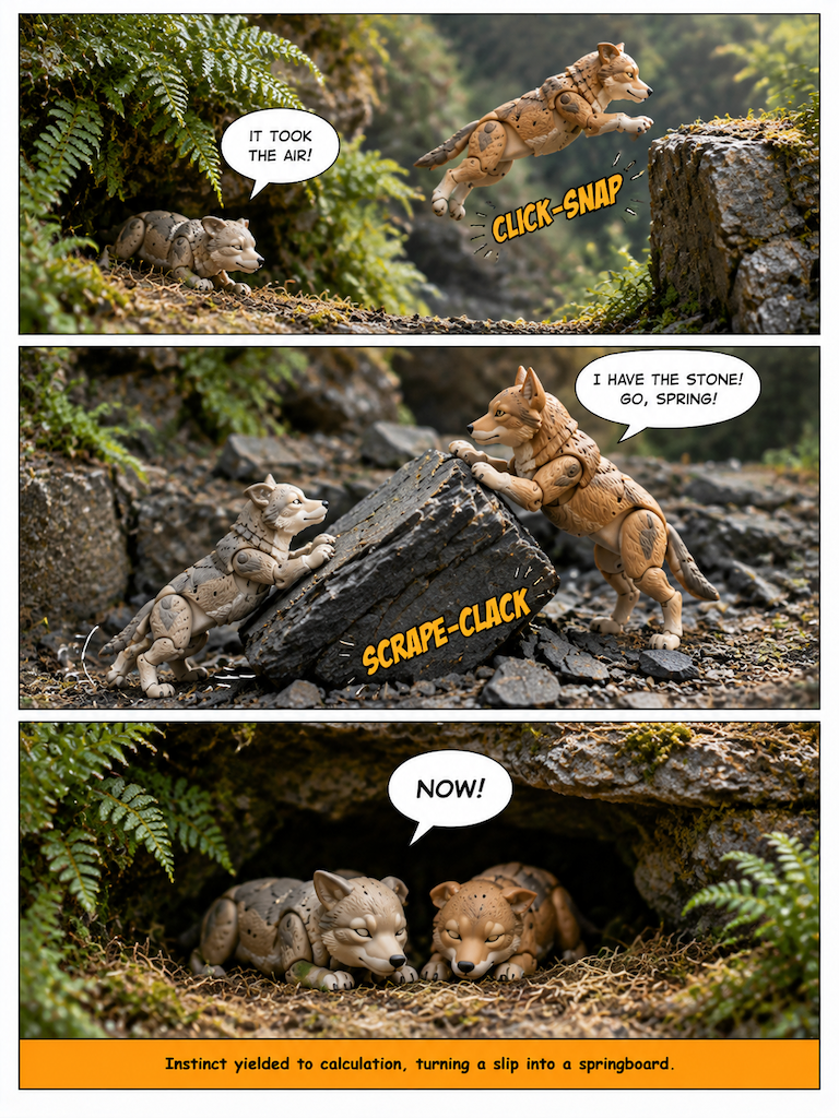 The Young Pack's Leap (page 2 of 4)