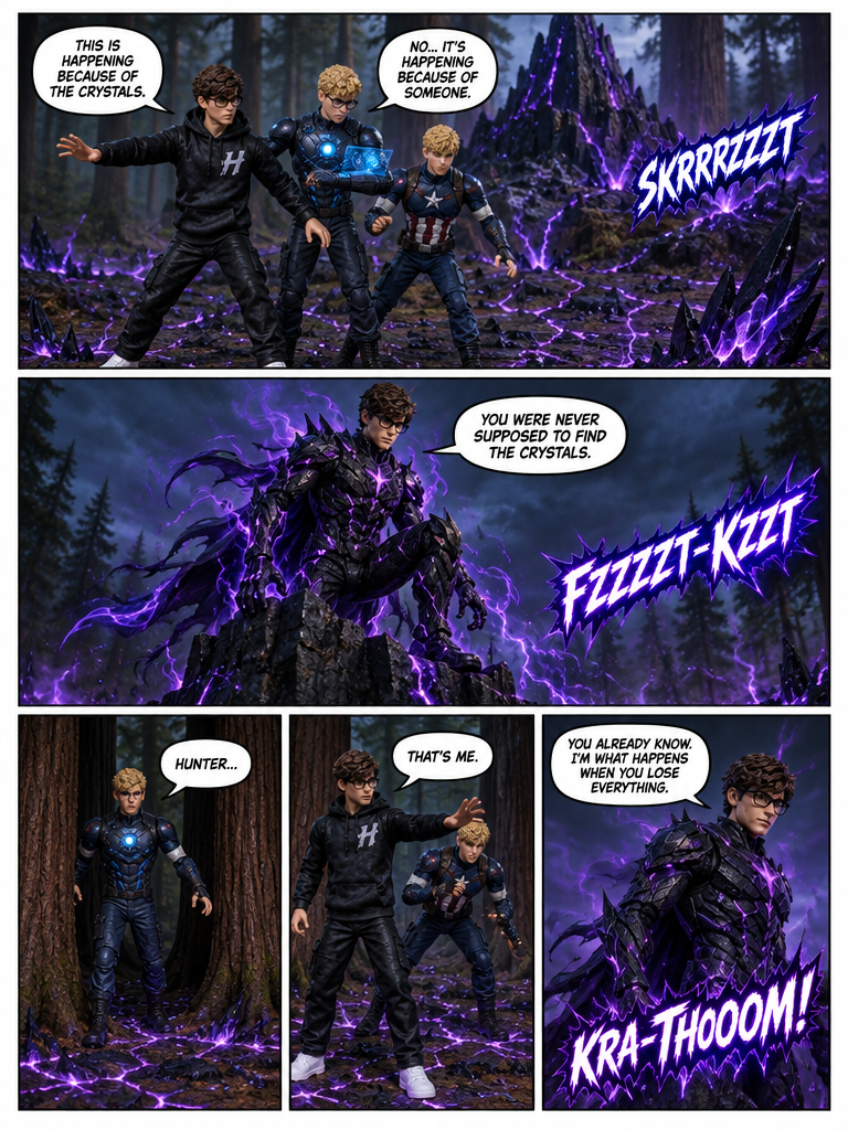 Hunter and the Crystals: Fallen World (page 2 of 4)