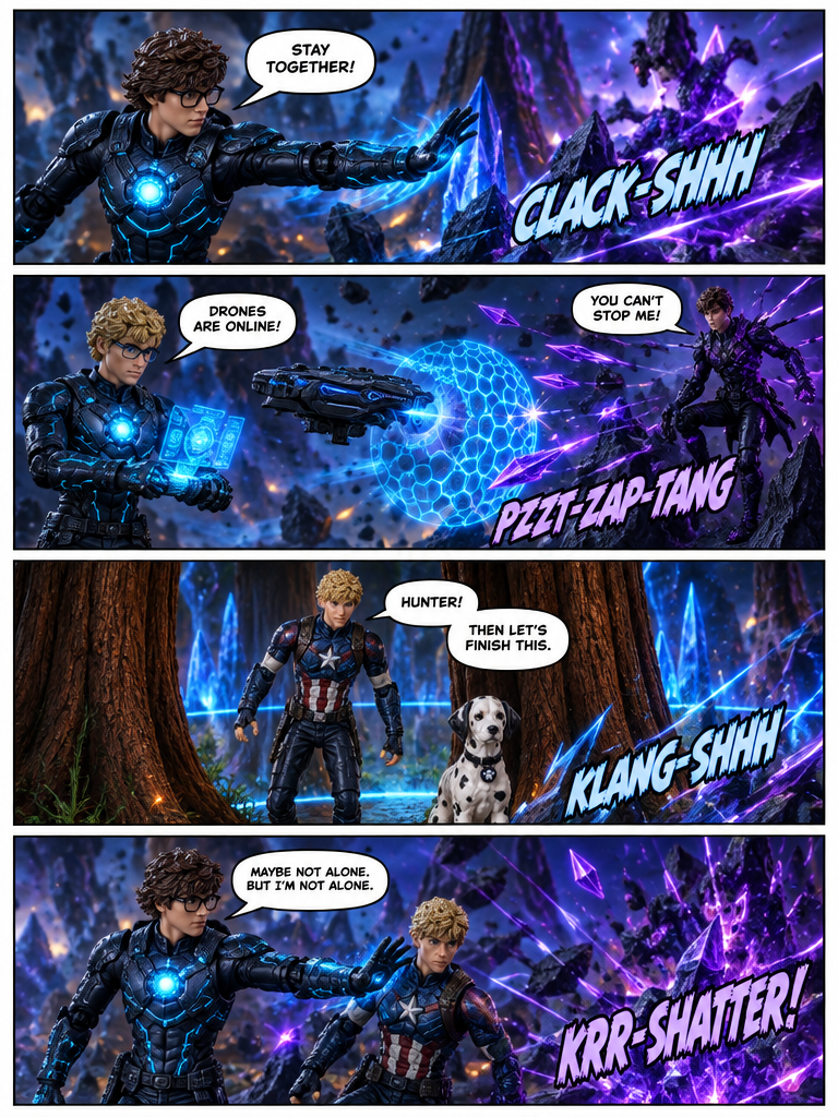 Hunter and the Crystals: Fallen World (page 3 of 4)