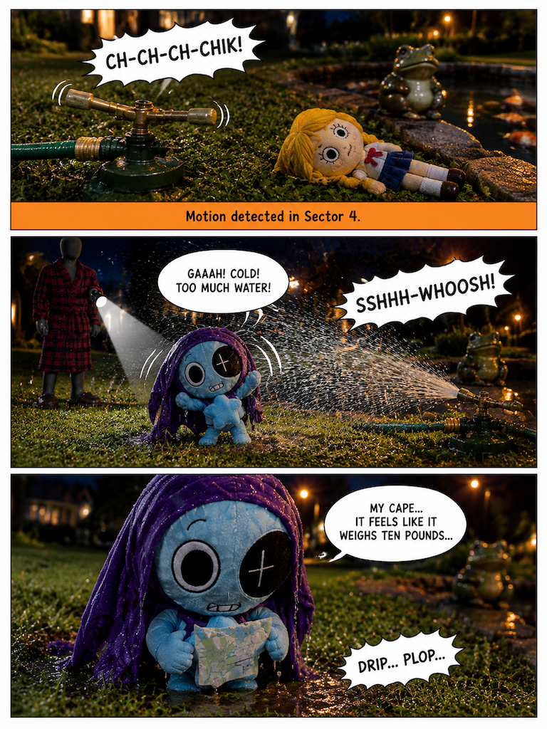 Astro and the Sprinkler Trap (page 2 of 4)