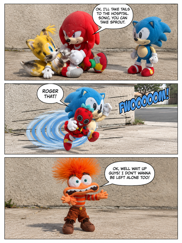 Hospital Dash and the Dark Chaos (page 2 of 4)