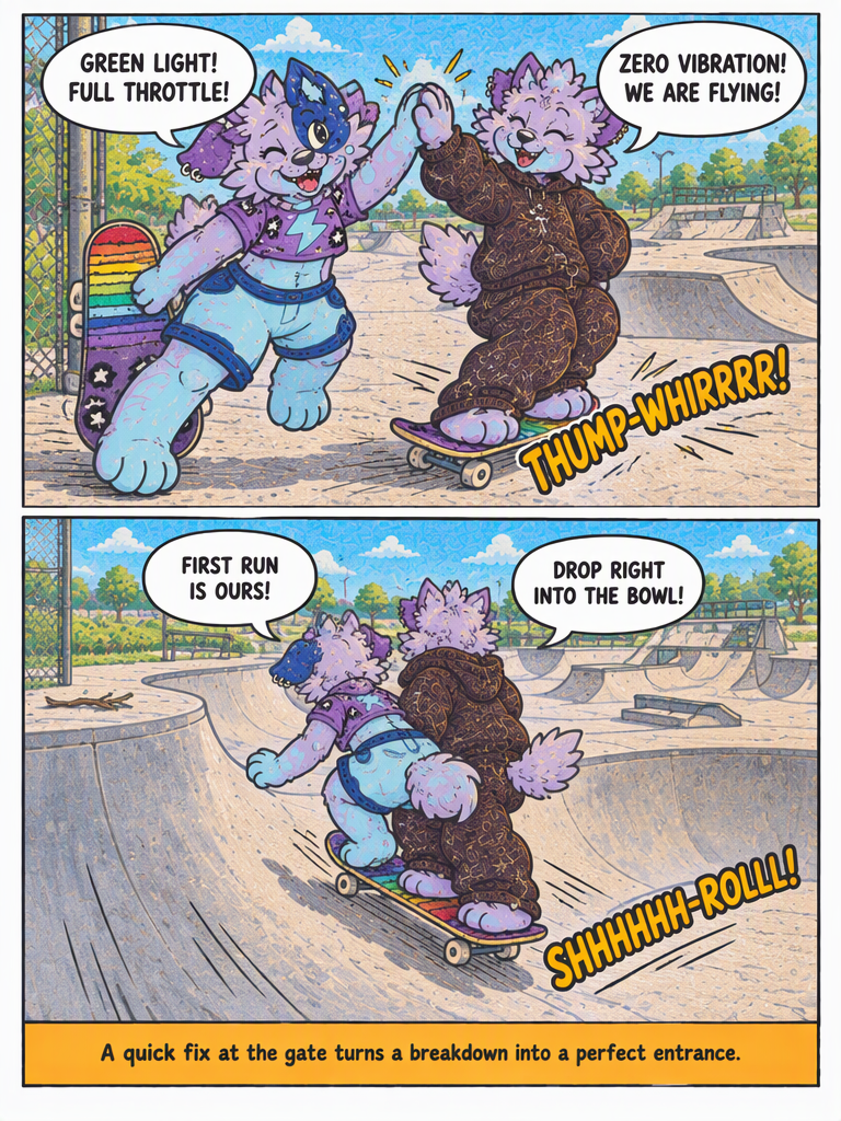 Tuned Up at the Gate (page 4 of 4)