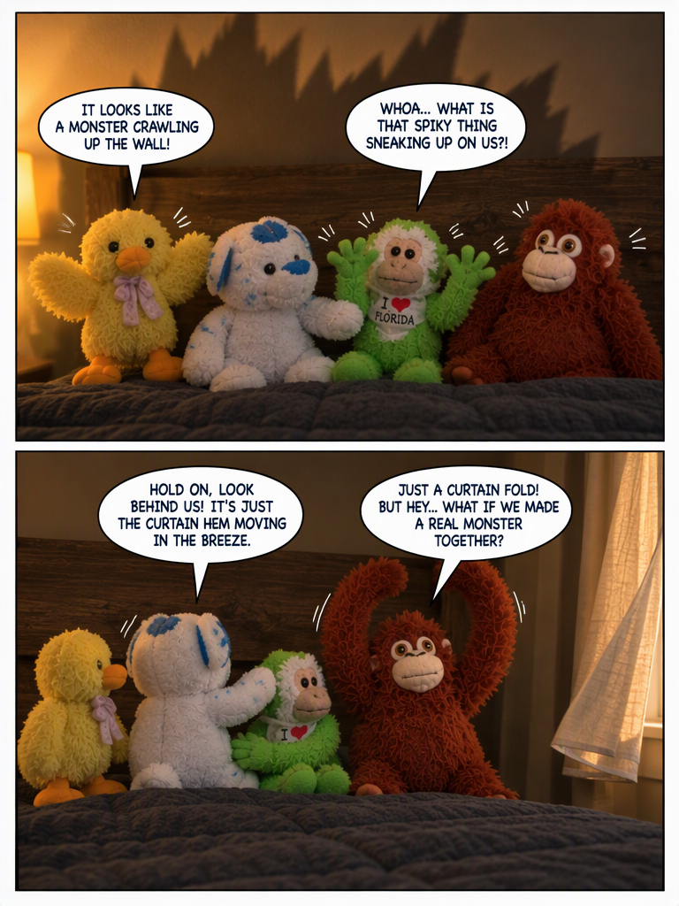Shadows on the Bedroom Wall (page 2 of 4)