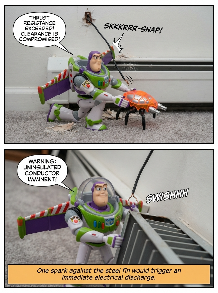 Peril Under the Heating Element (page 2 of 4)
