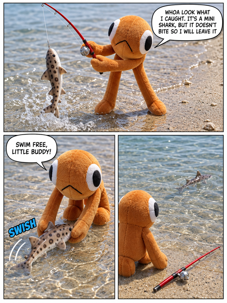 Steve the Fish Goes Fishing (page 4 of 4)