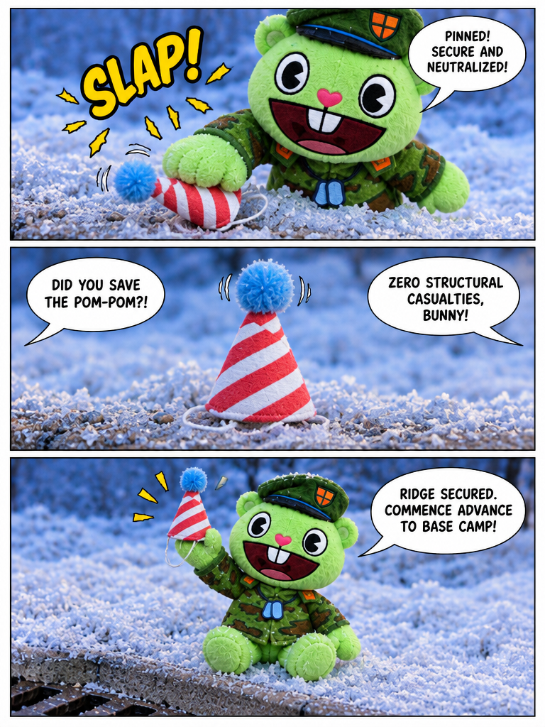 Flippy's Frosty Birthday Mission (page 3 of 4)