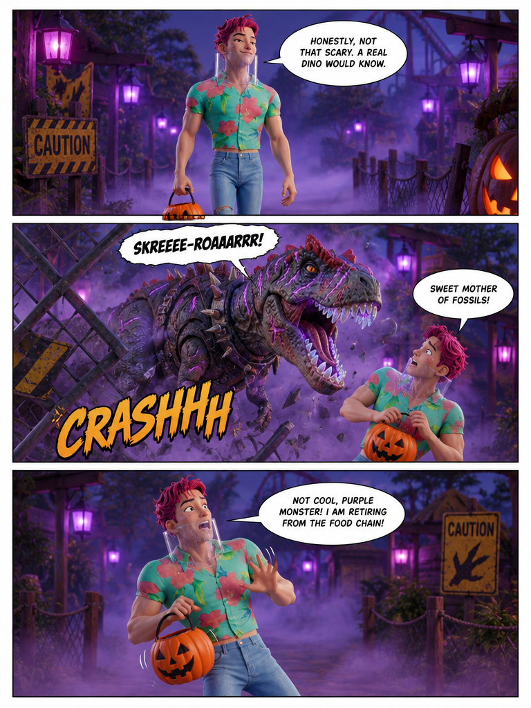 Jurassic Halloween Fright Night (page 3 of 4)