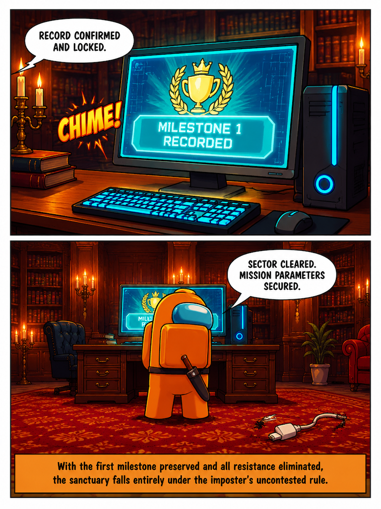 Milestone Logged (page 4 of 4)