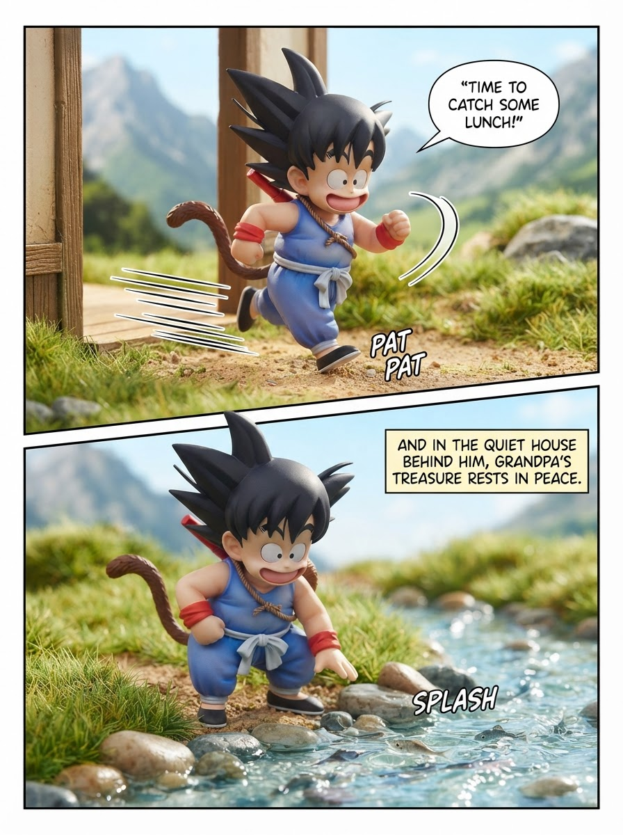 Dragon Ball Chapter 1  “The Emperor Pilaf Saga.” (page 4 of 4)