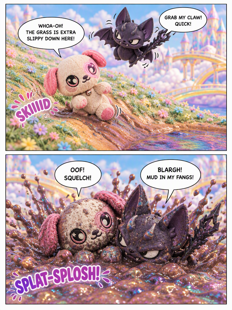 Heart Over the Rainbow: Muddy Paws & Bubble Suds (page 2 of 4)