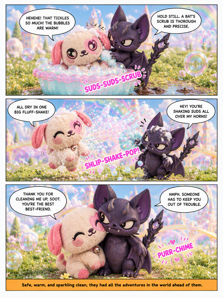 Heart Over the Rainbow: Muddy Paws & Bubble Suds (page 4 of 4)