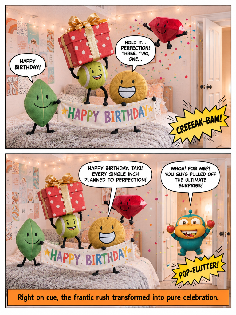 Taki's Surprise Party (page 3 of 4)