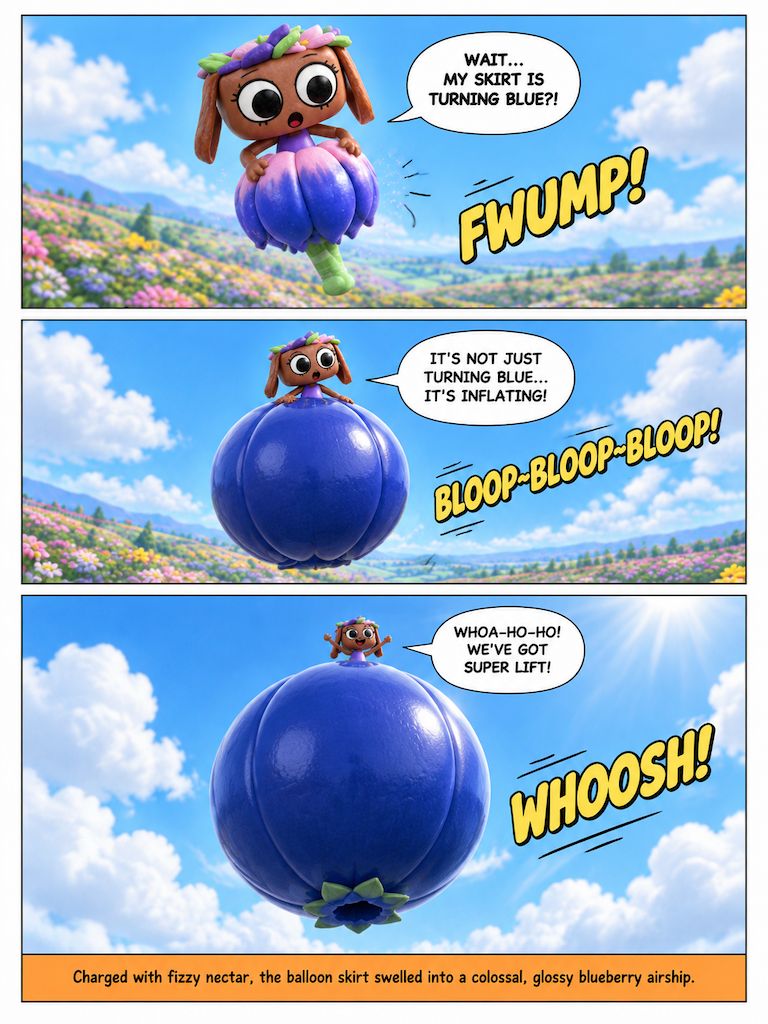 The Great Blueberry Balloon (page 2 of 4)
