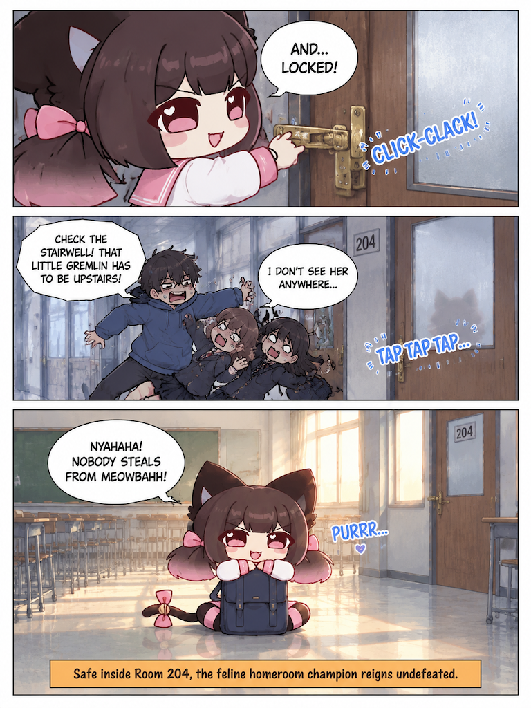 Cornered in the Hallway (page 4 of 4)