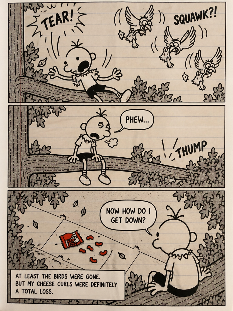 Tree Branch Escape (page 4 of 4)