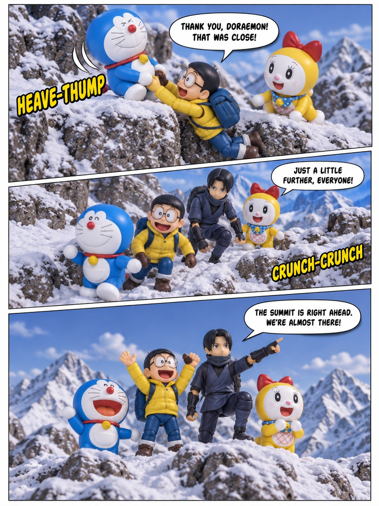 doraemon zombie apocalypse S1 episode 11 blizzard danger (page 2 of 4)