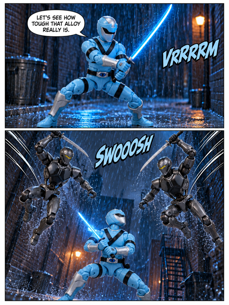 2# Ninja Ball Rangers: Alloy and Rain (page 2 of 4)