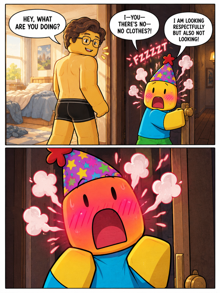 A Flustered Summer Morning (page 3 of 4)