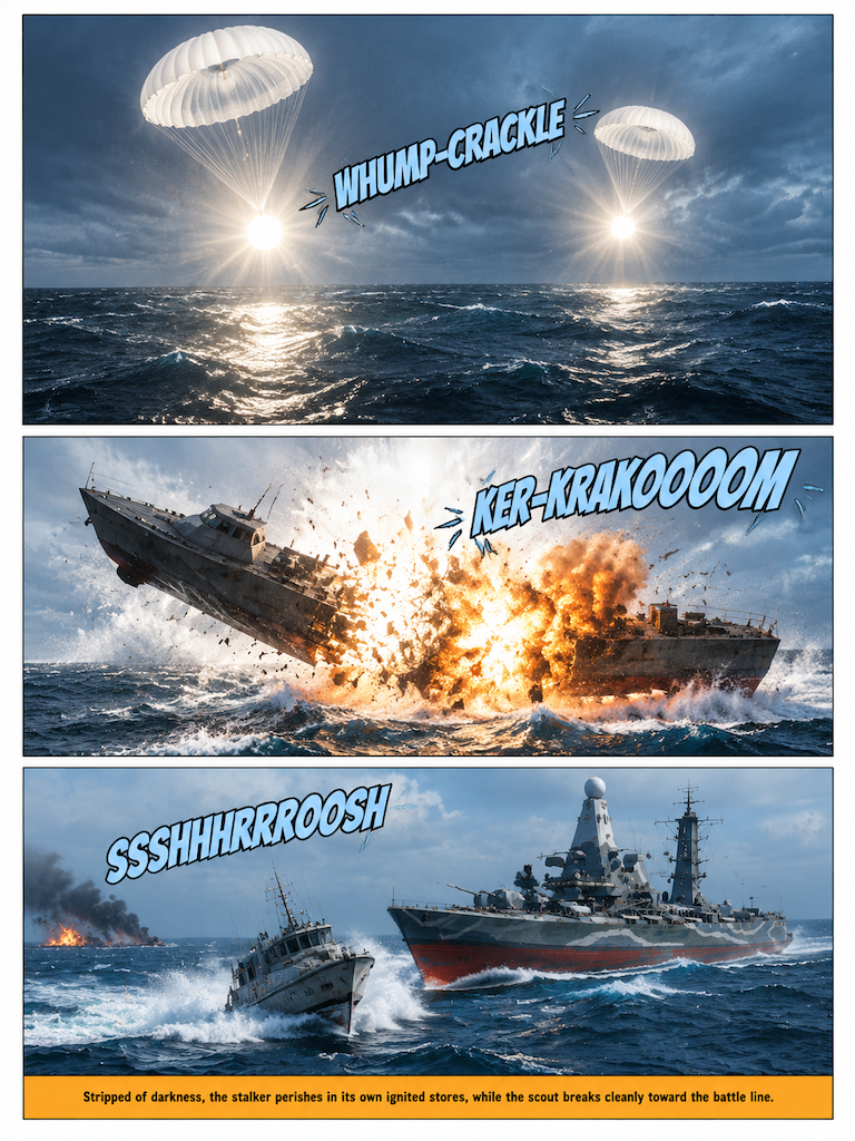 Star Shell Intercept (page 3 of 4)