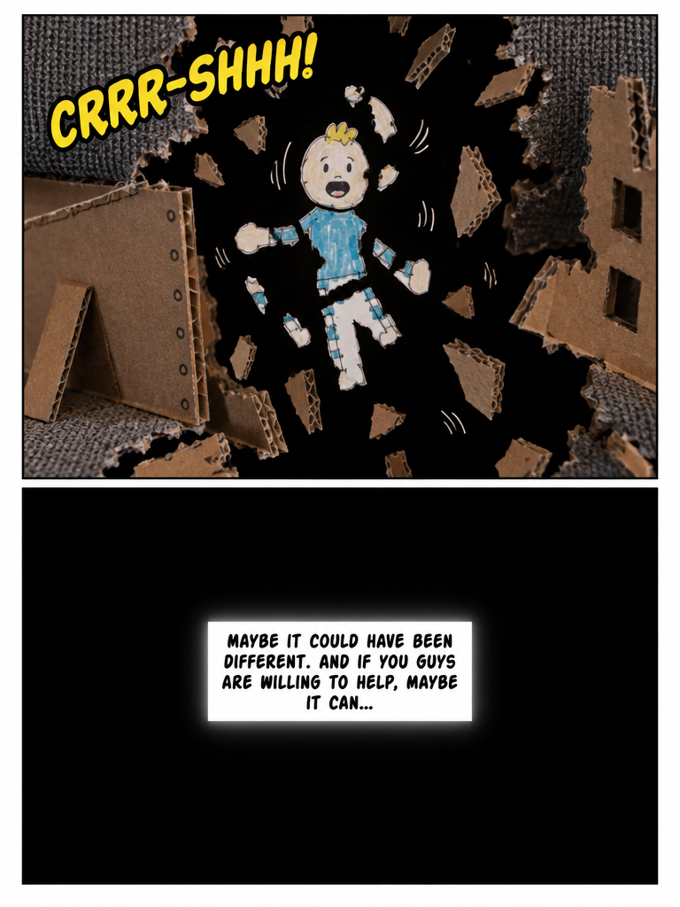 the adventures of paper person! (ępįşøðë ??, Ťħë Ğłįčħ ıñ ťħę Çâñøņ) (page 4 of 4)