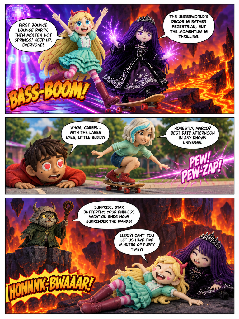 Star vs. the Forces of Evil: The Twin Daughters of Eclipsa Butterfly (page 2 of 4)