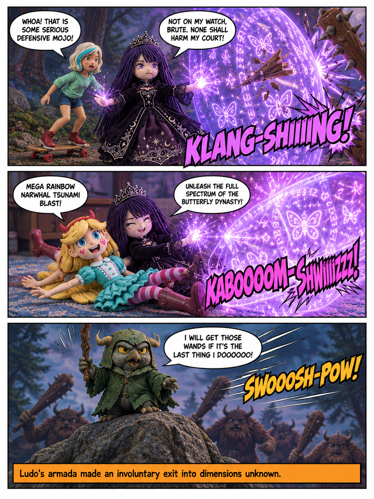 Star vs. the Forces of Evil: The Twin Daughters of Eclipsa Butterfly (page 3 of 4)