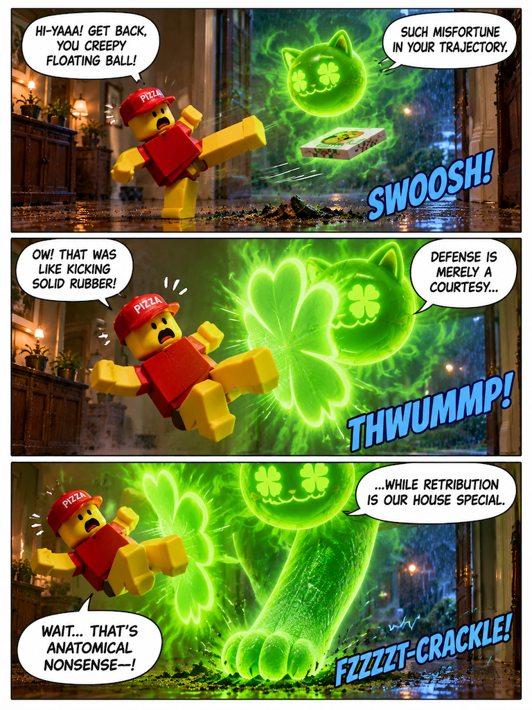 Special Delivery for the Lucky Cat (page 2 of 4)