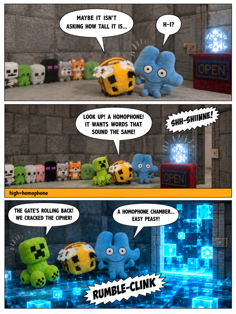 Homophone Blocks (page 3 of 4)