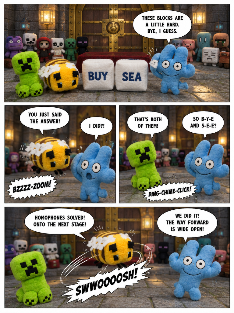 Homophone Blocks (page 4 of 4)