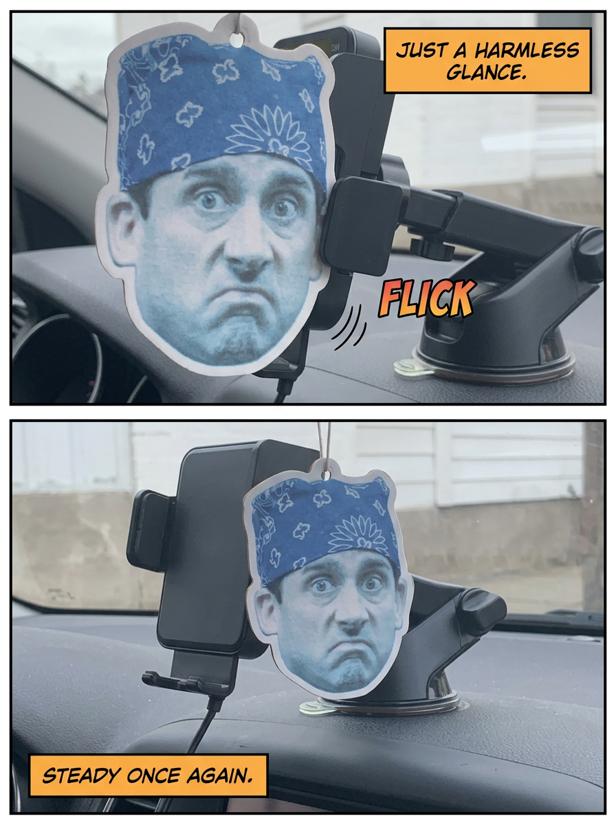 Dangling on the Dashboard (page 4 of 4)