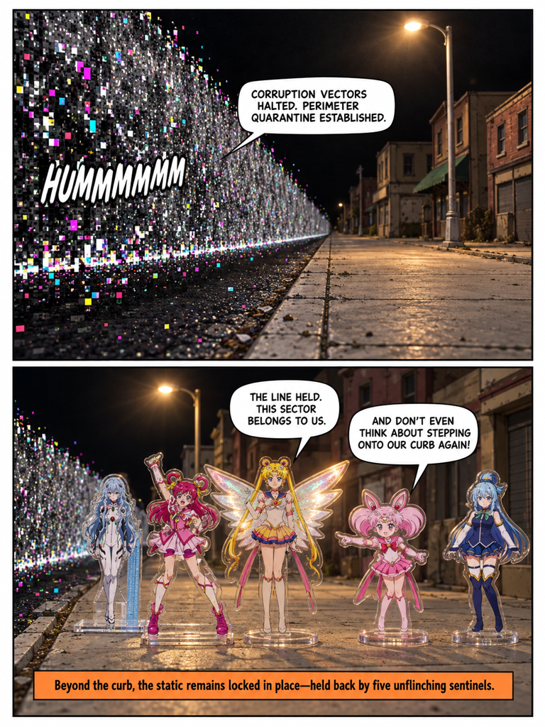 Corruption of the Glitch: Line on the Sidewalk (page 4 of 4)
