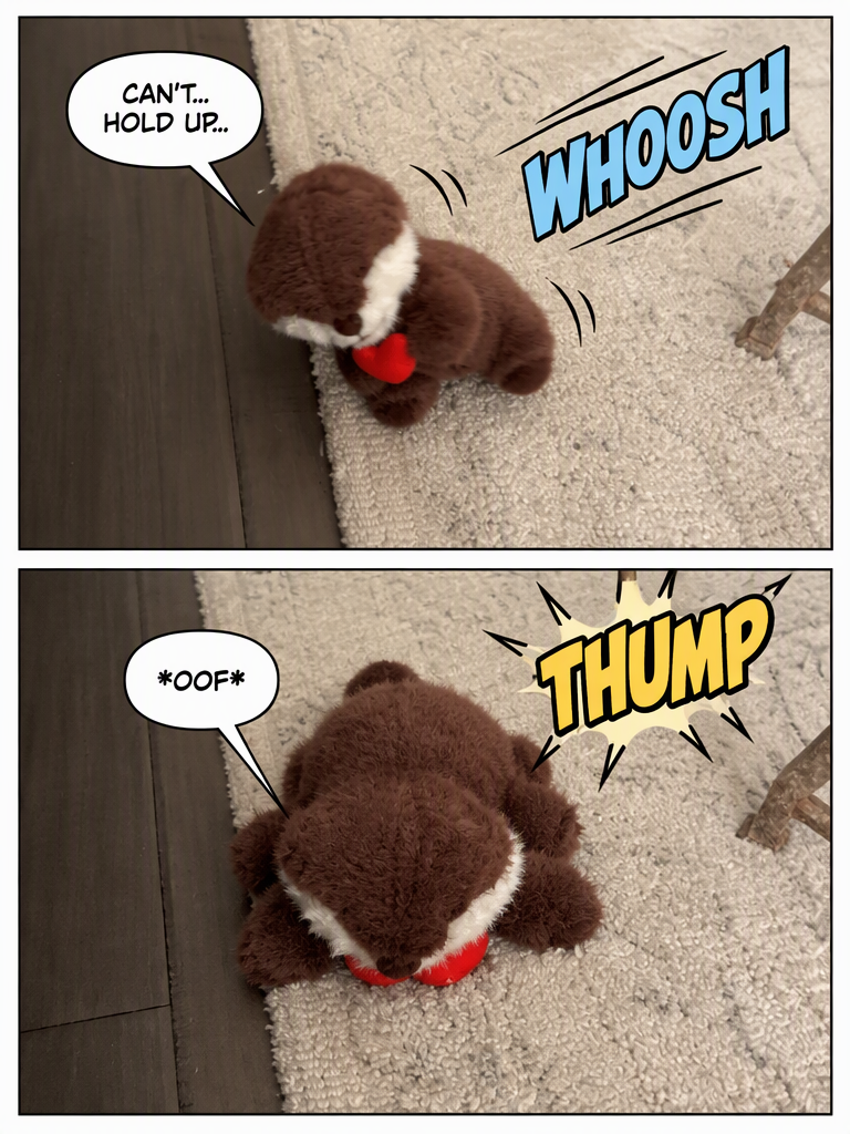 Tummy Trouble on the Rug (page 3 of 4)