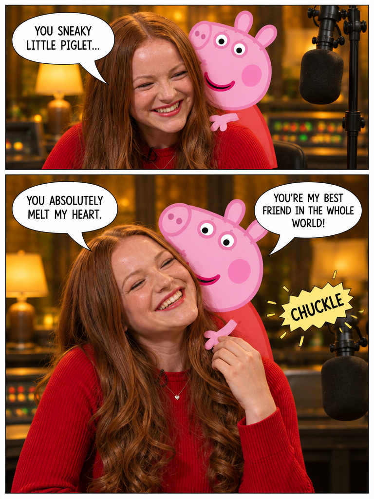 A Heartfelt Hug Behind the Mic (page 2 of 4)