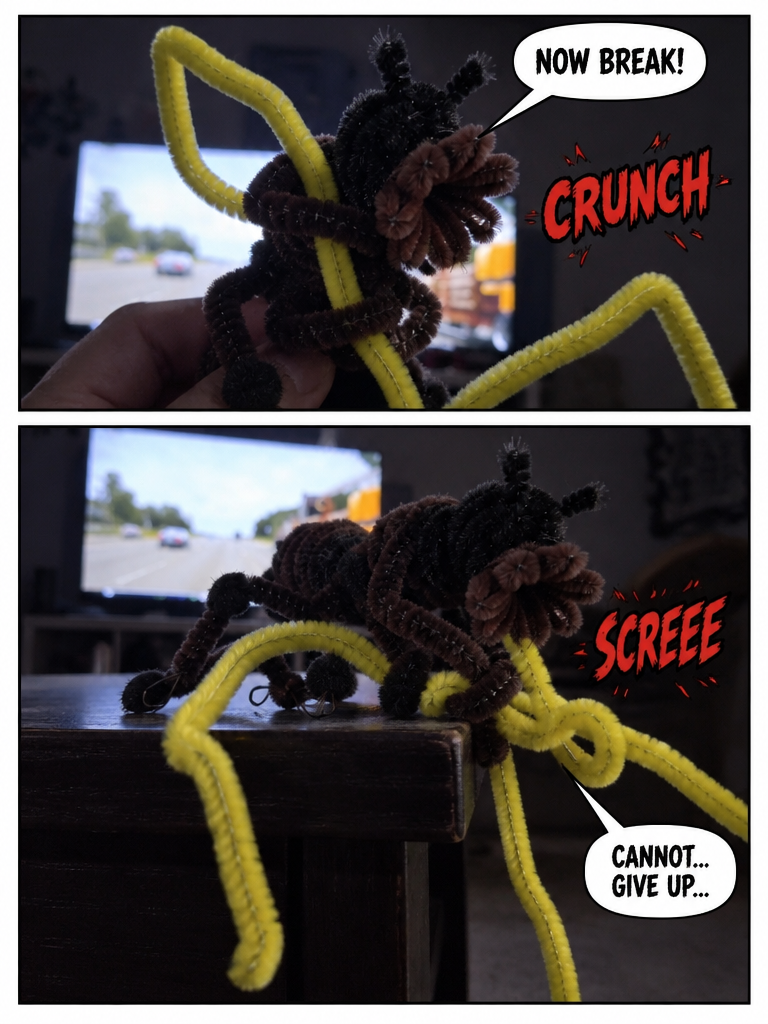 Clash of the Pipe Cleaner Fiends (page 3 of 4)