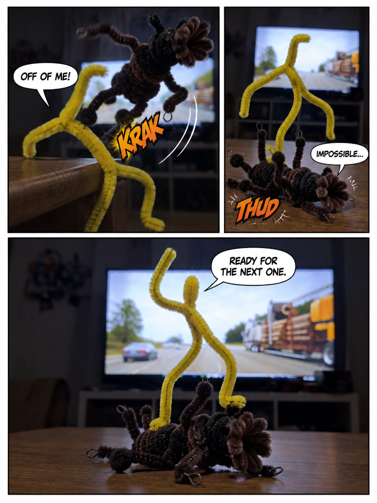 Clash of the Pipe Cleaner Fiends (page 4 of 4)