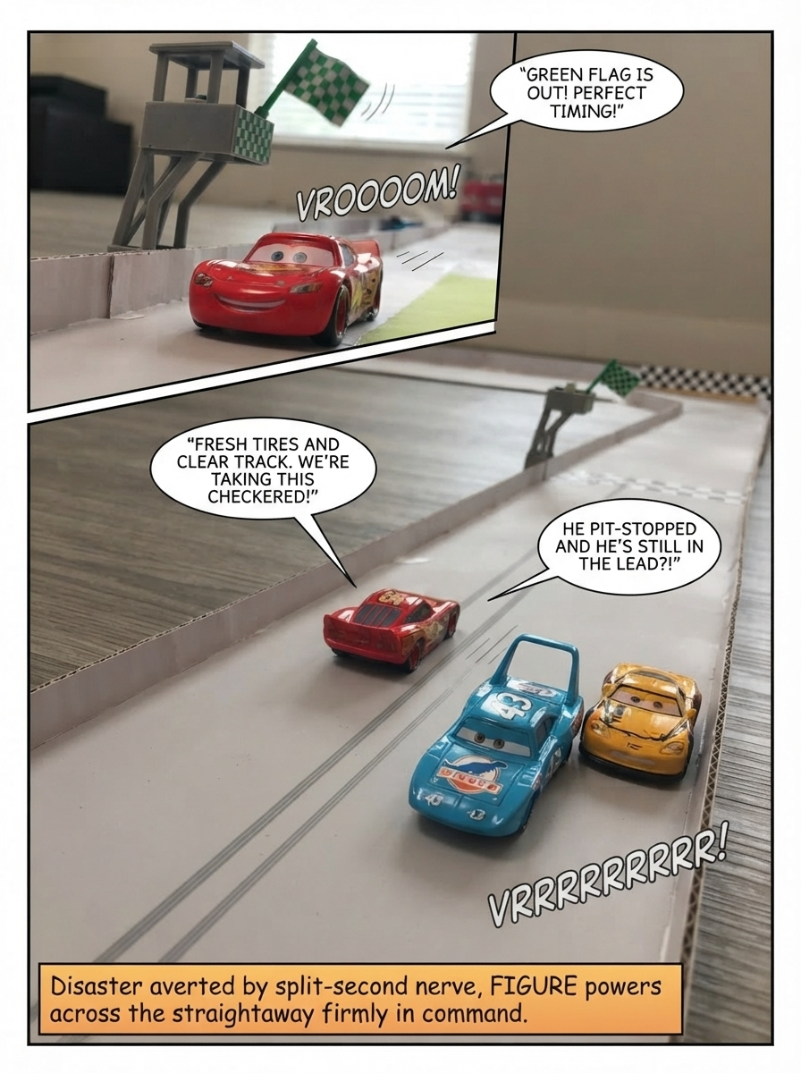 Blown Tire on the Front Stretch (page 4 of 4)