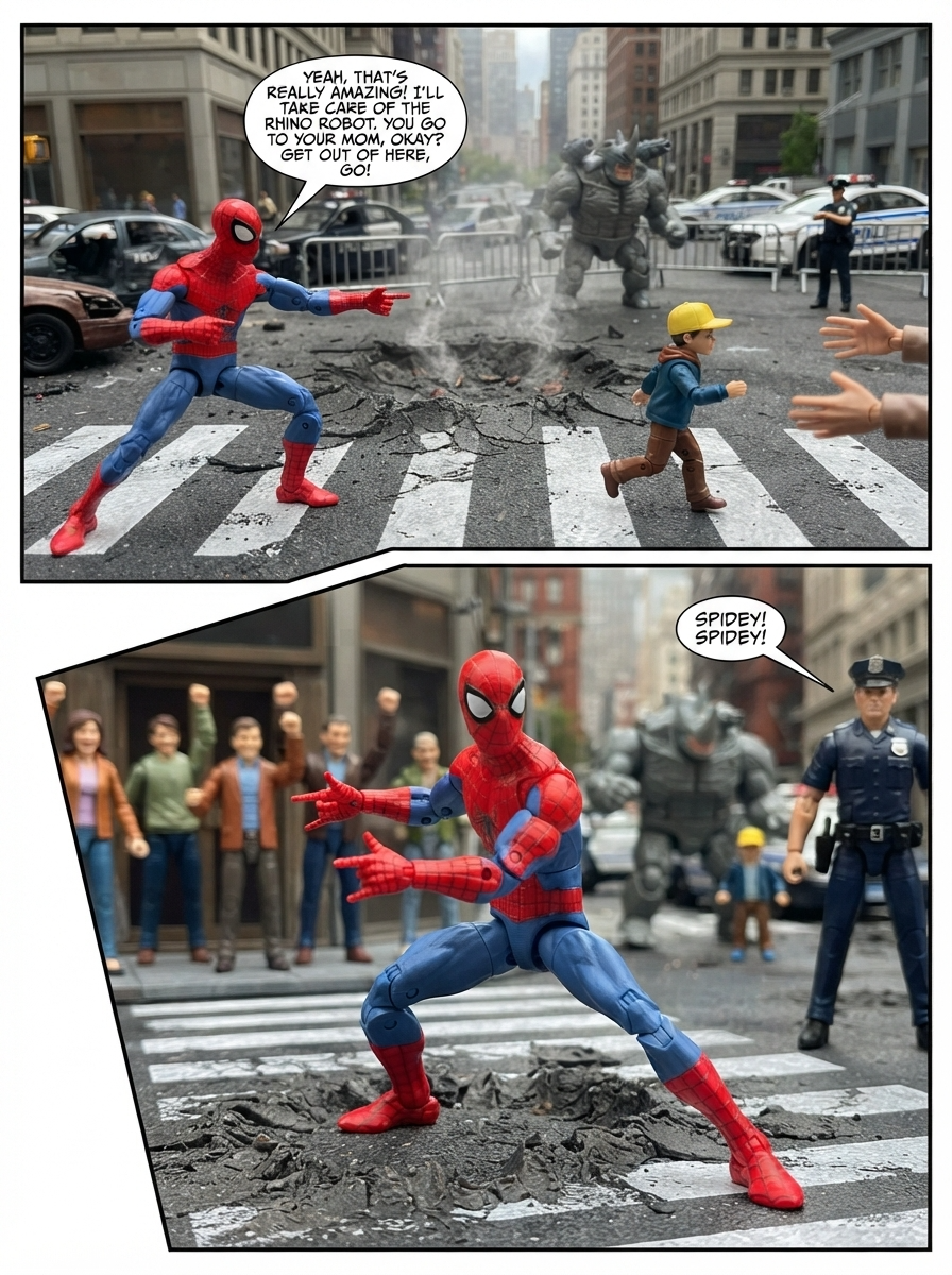 Spider-Man vs. the Rhino Mech (page 2 of 4)