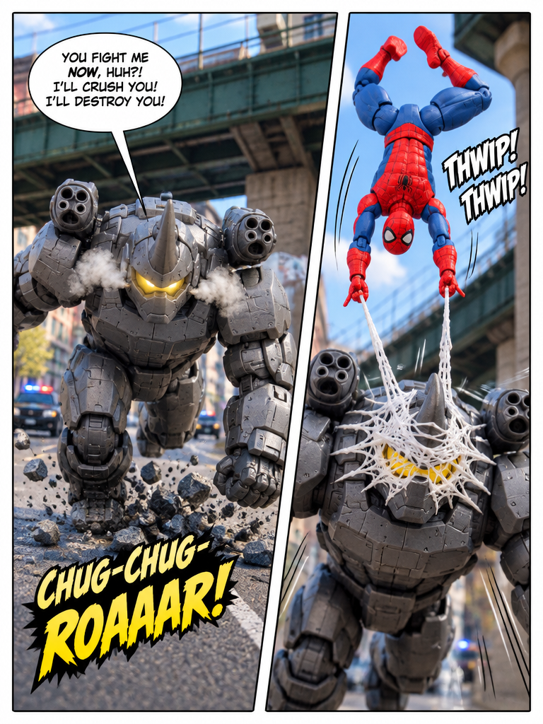 Spider-Man vs. the Rhino Mech (page 3 of 4)