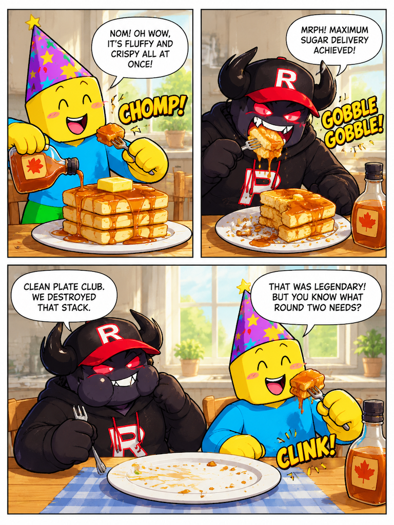 The Pancake and Toast Morning Feast (page 2 of 4)