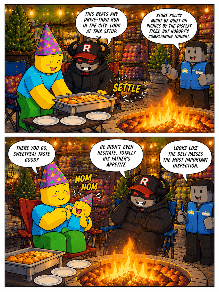 A Midnight Grocery Feast (page 3 of 4)