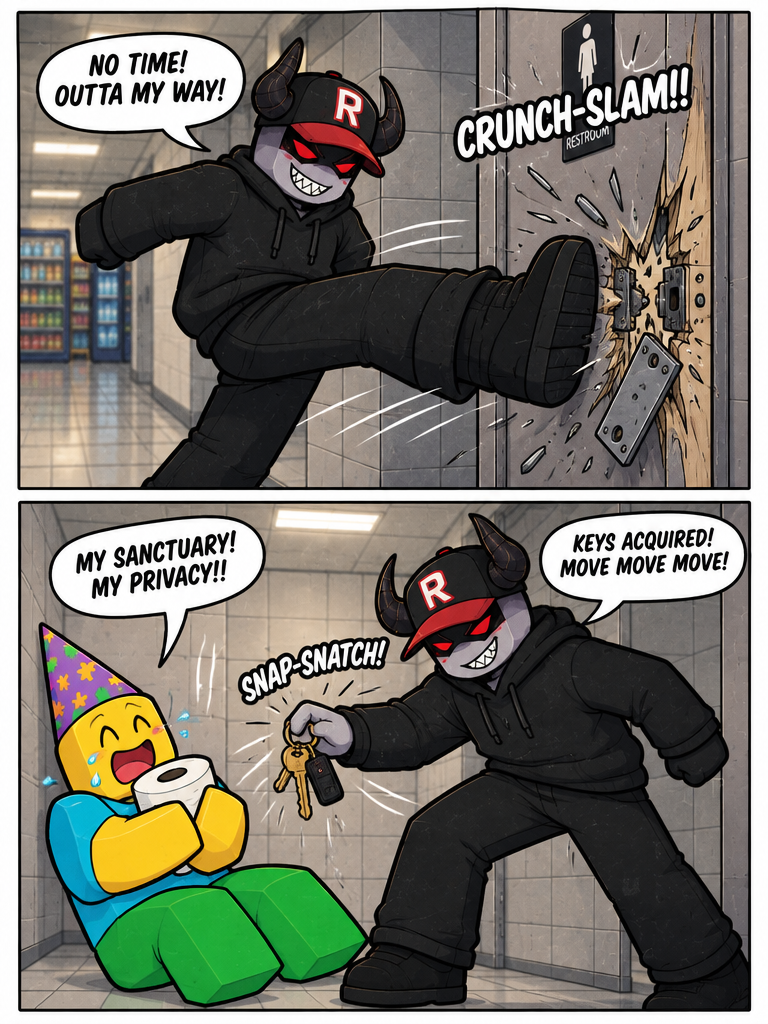 Code Red in the Parking Lot (page 2 of 4)