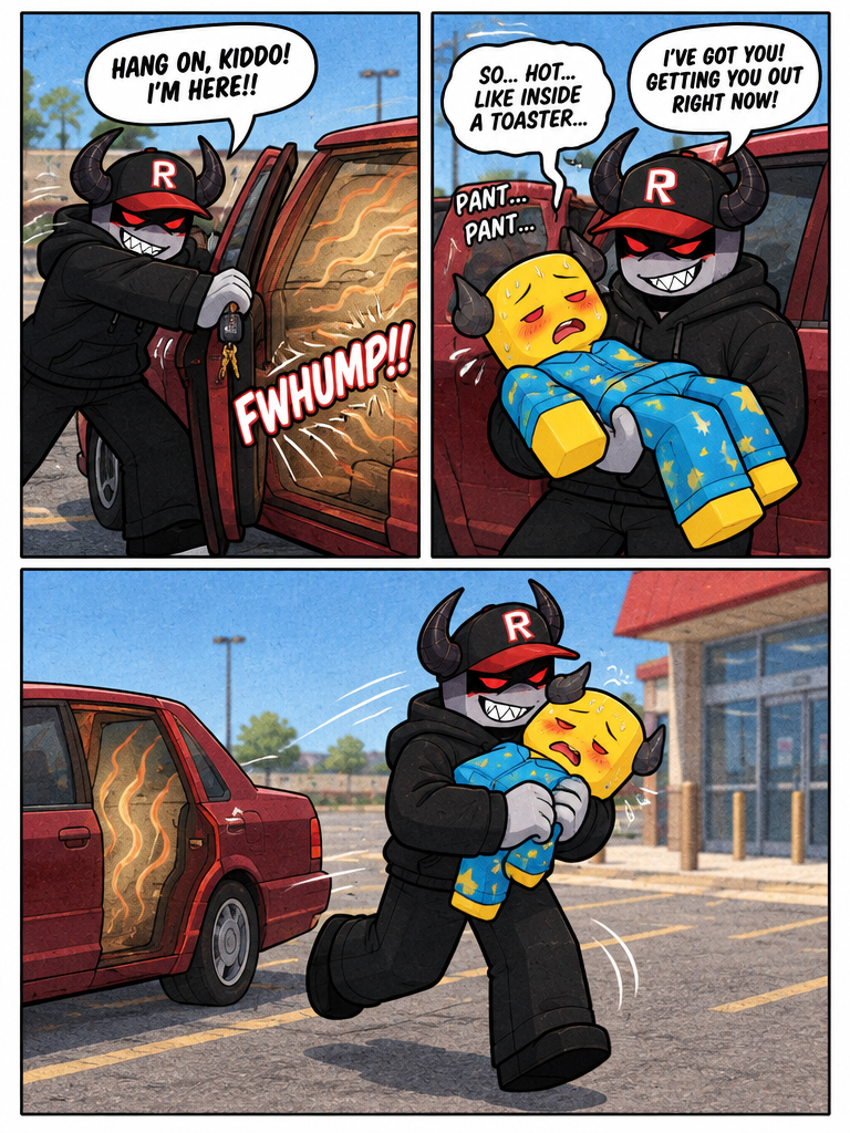 Code Red in the Parking Lot (page 3 of 4)