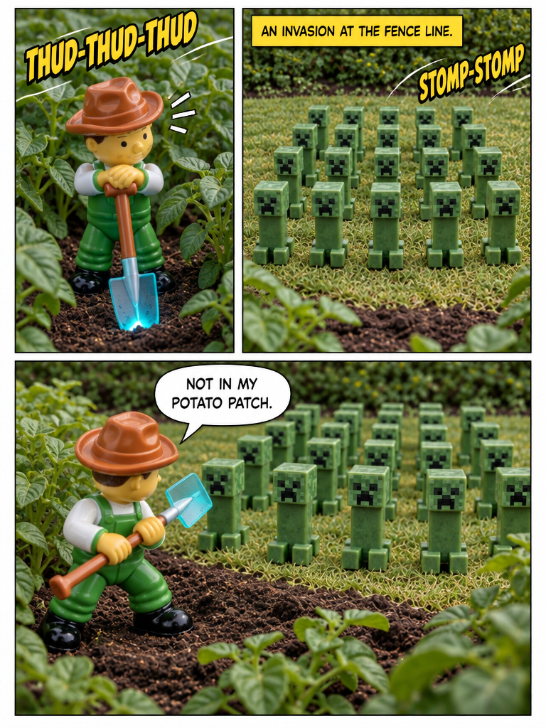 The Overgrown Harvest and the Blocky Swarm (page 2 of 4)