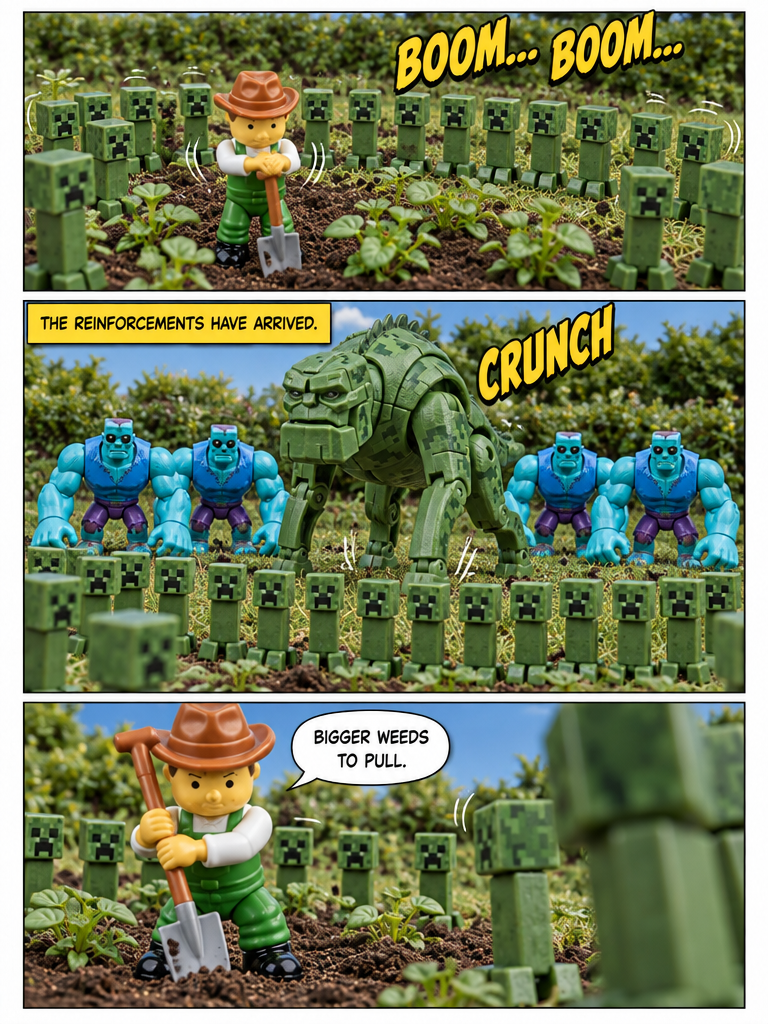 The Overgrown Harvest and the Blocky Swarm (page 3 of 4)