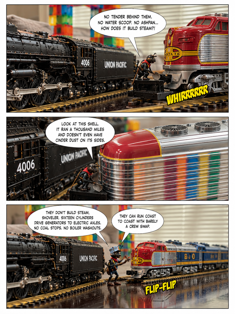 Steam Age, Chapter 2: The Diesel Dawn (page 2 of 4)