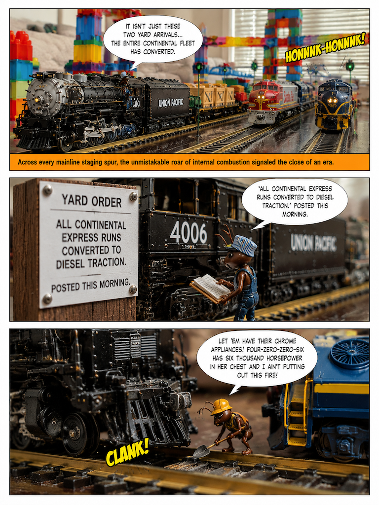 Steam Age, Chapter 2: The Diesel Dawn (page 3 of 4)
